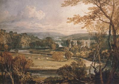 Joseph Mallord William Turner Bolton Abbey,Yorkshire (mk31) Norge oil painting art